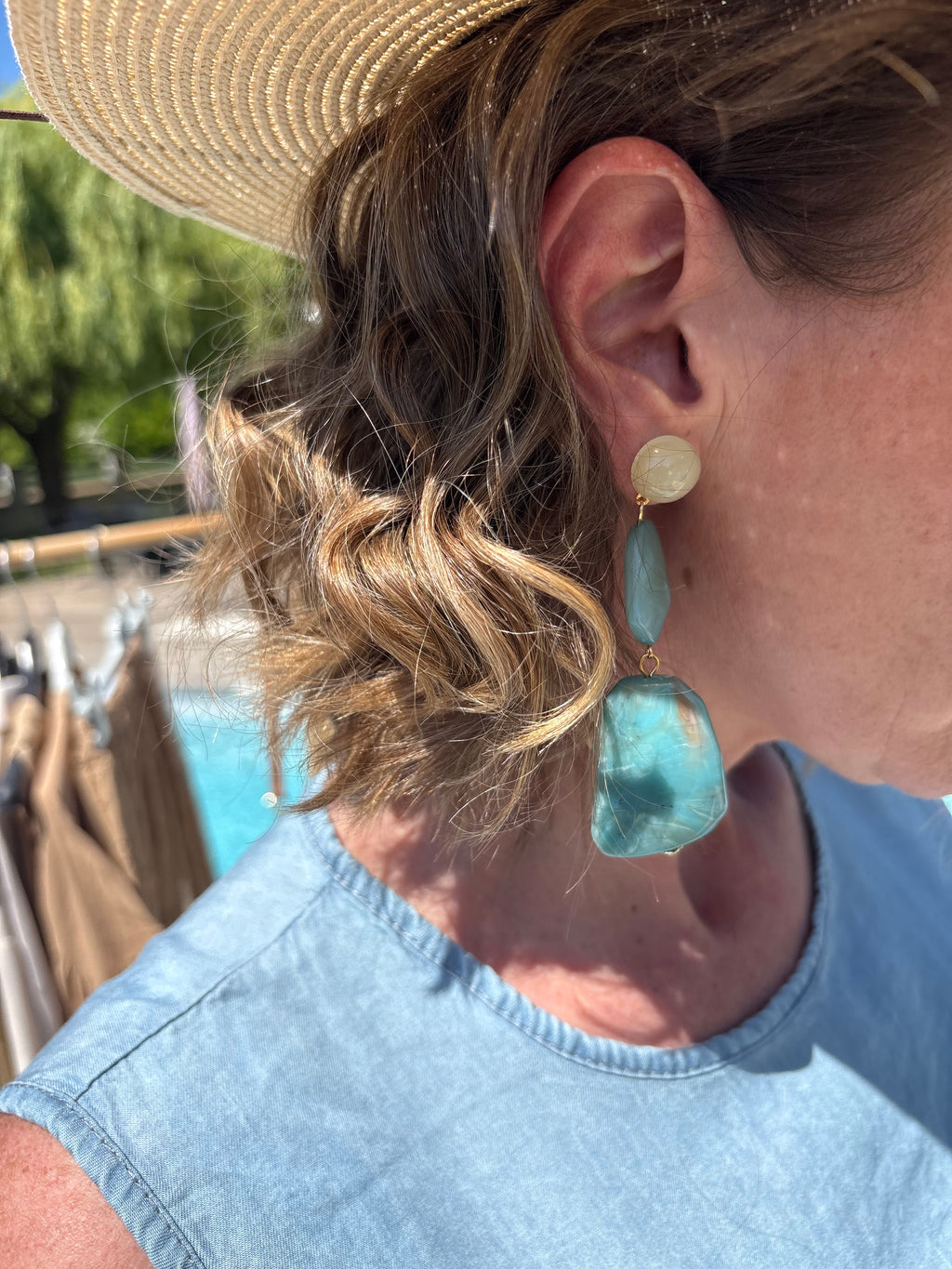 Boucles d'oreilles LAGOON