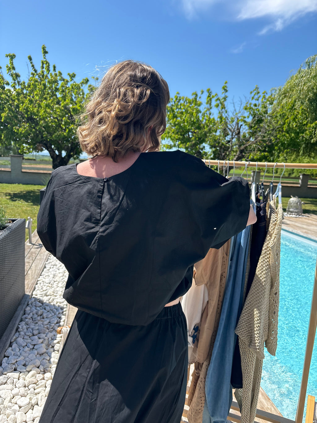 Ensemble jupe longue NOERA