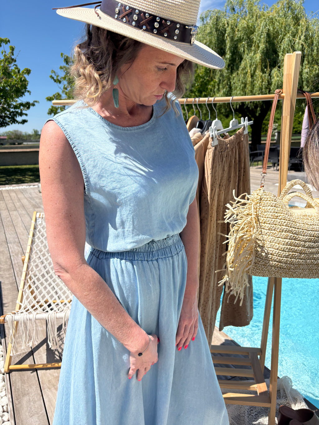 Ensemble jupe longue SUMMER