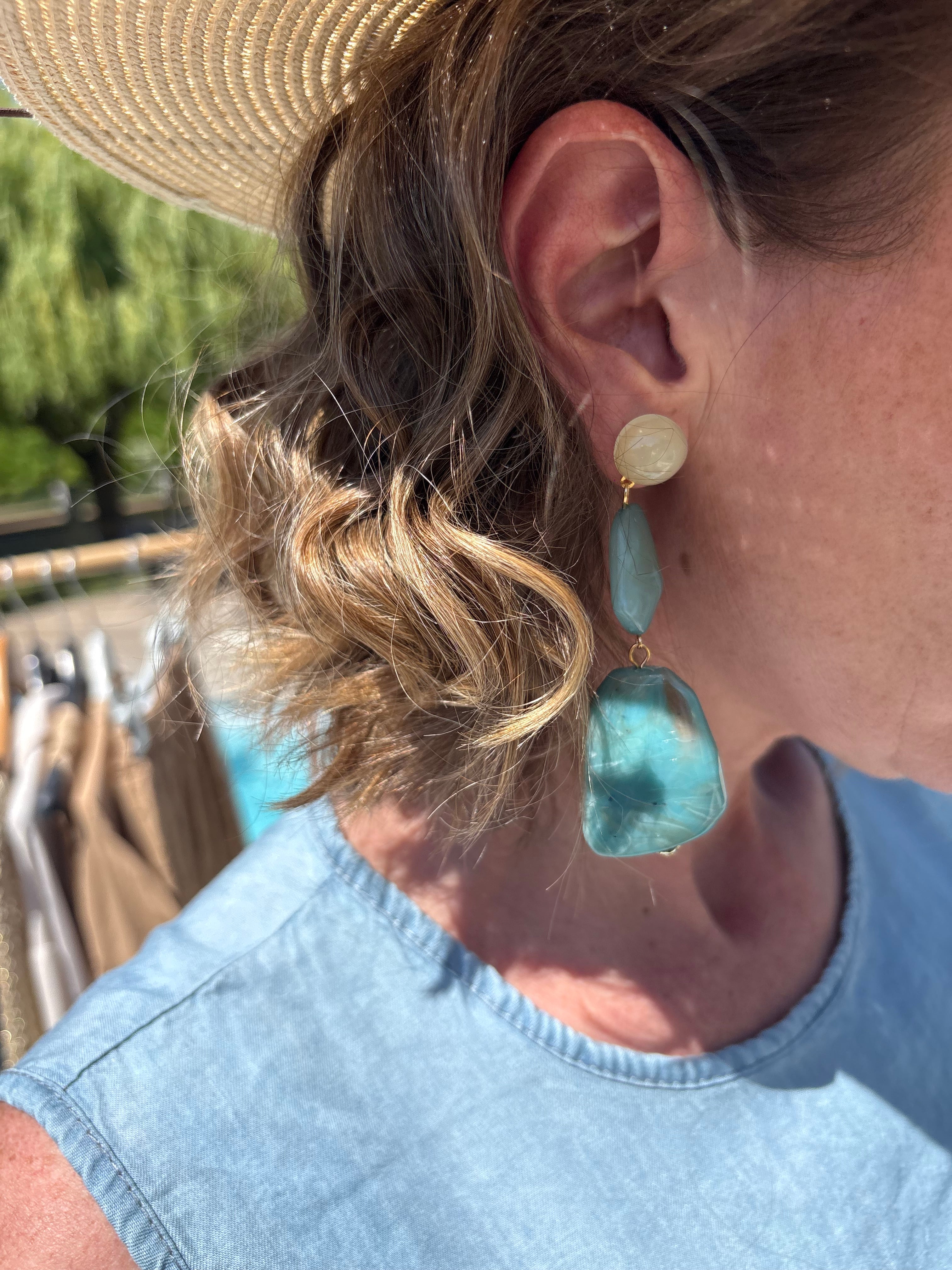 Boucles d'oreilles LAGOON