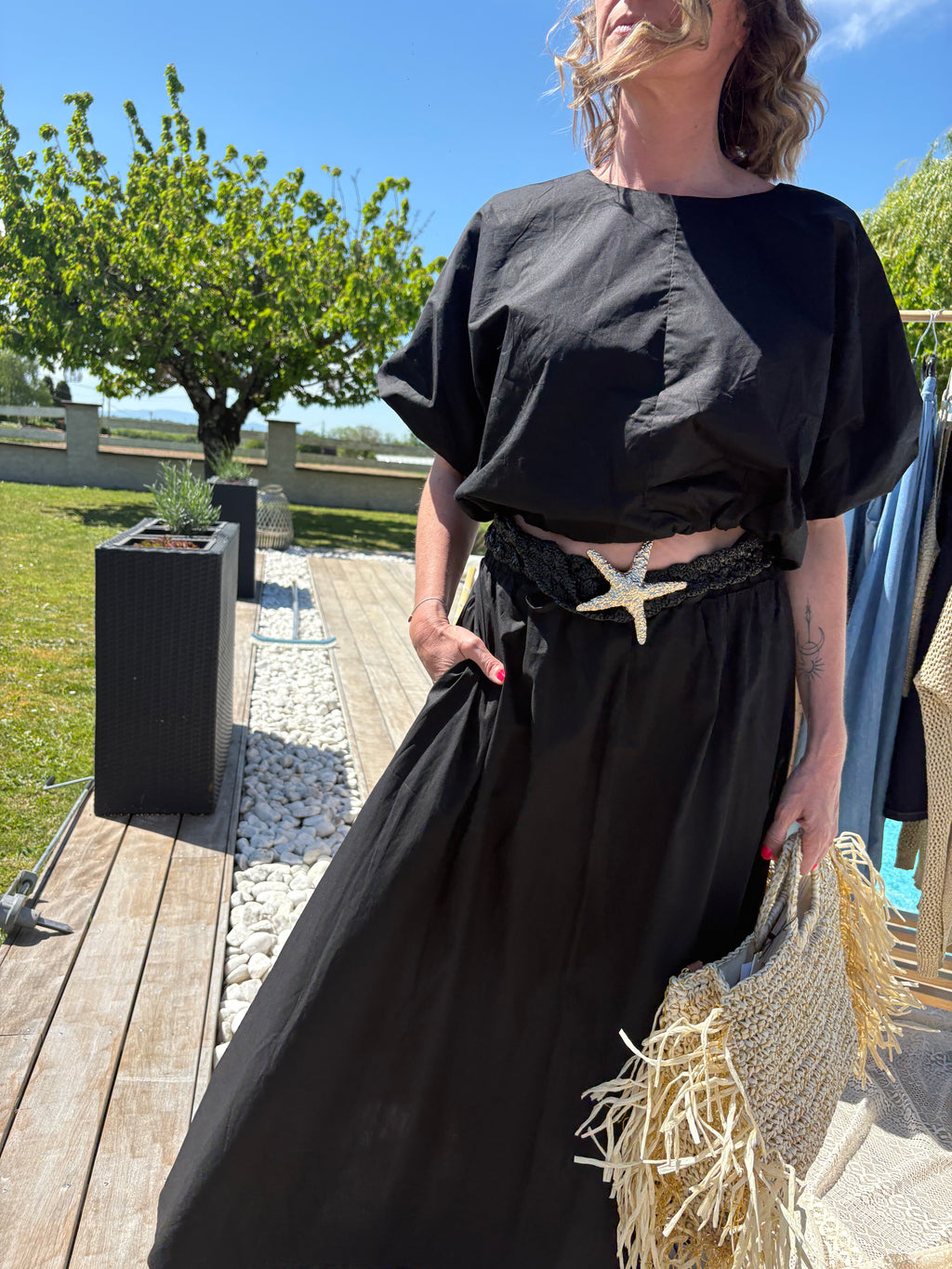 Ensemble jupe longue NOERA
