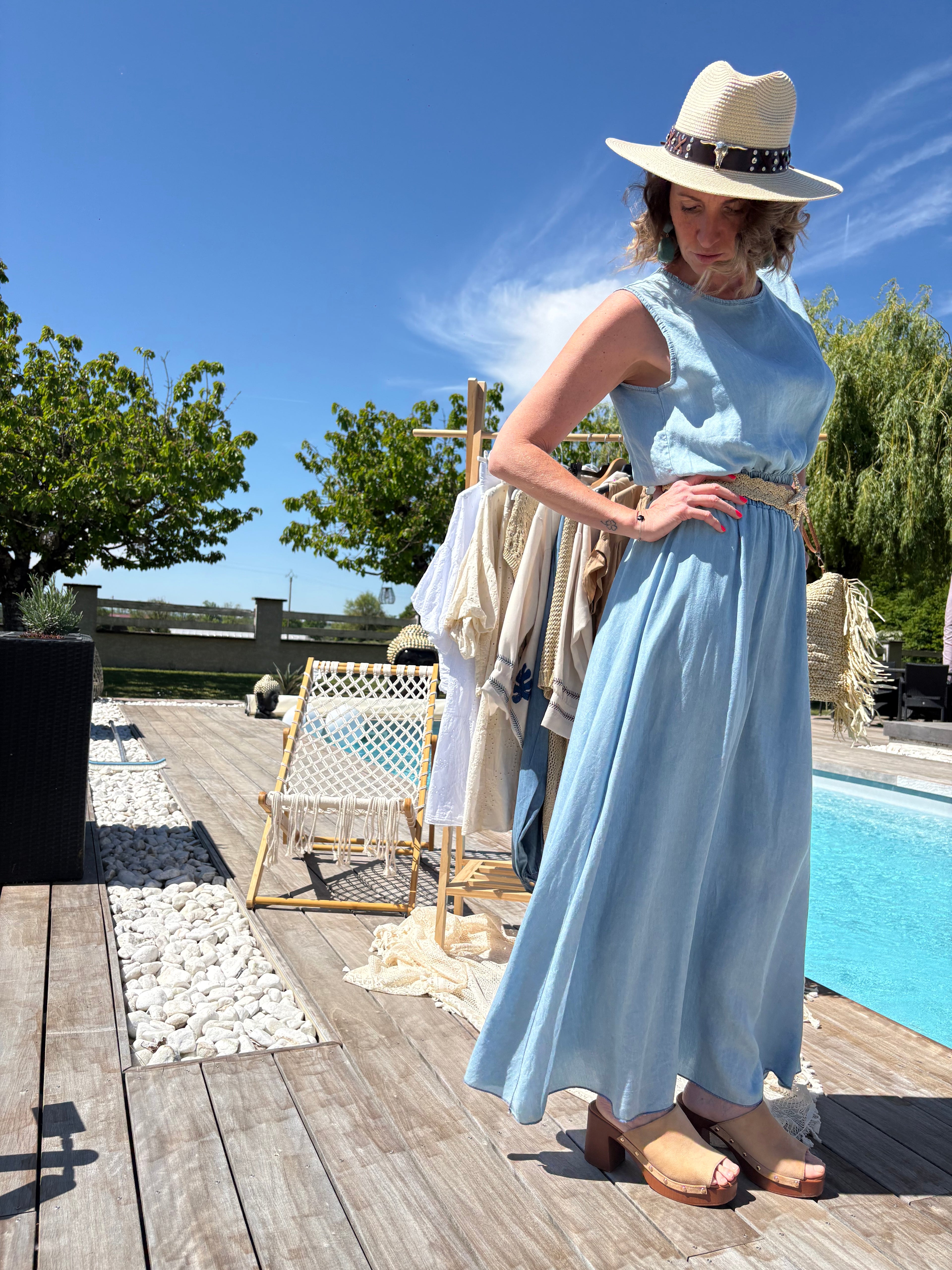 Ensemble jupe longue SUMMER
