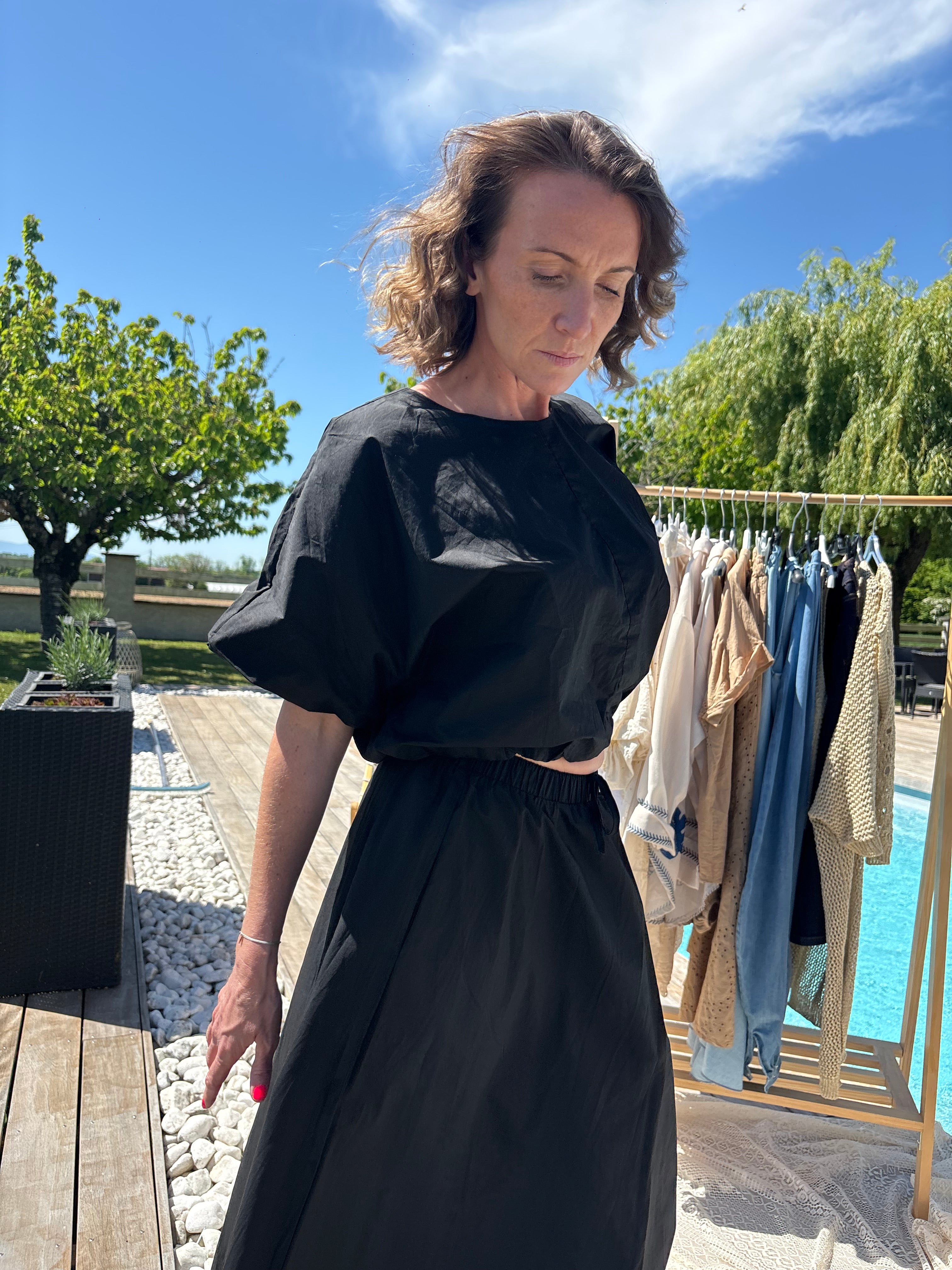 Ensemble jupe longue NOERA