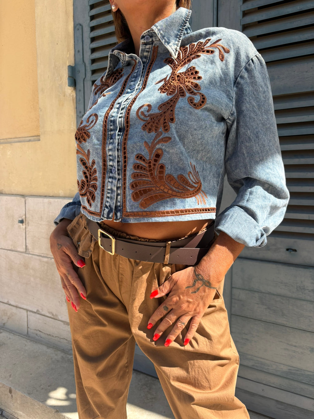 Chemise en jean JANE