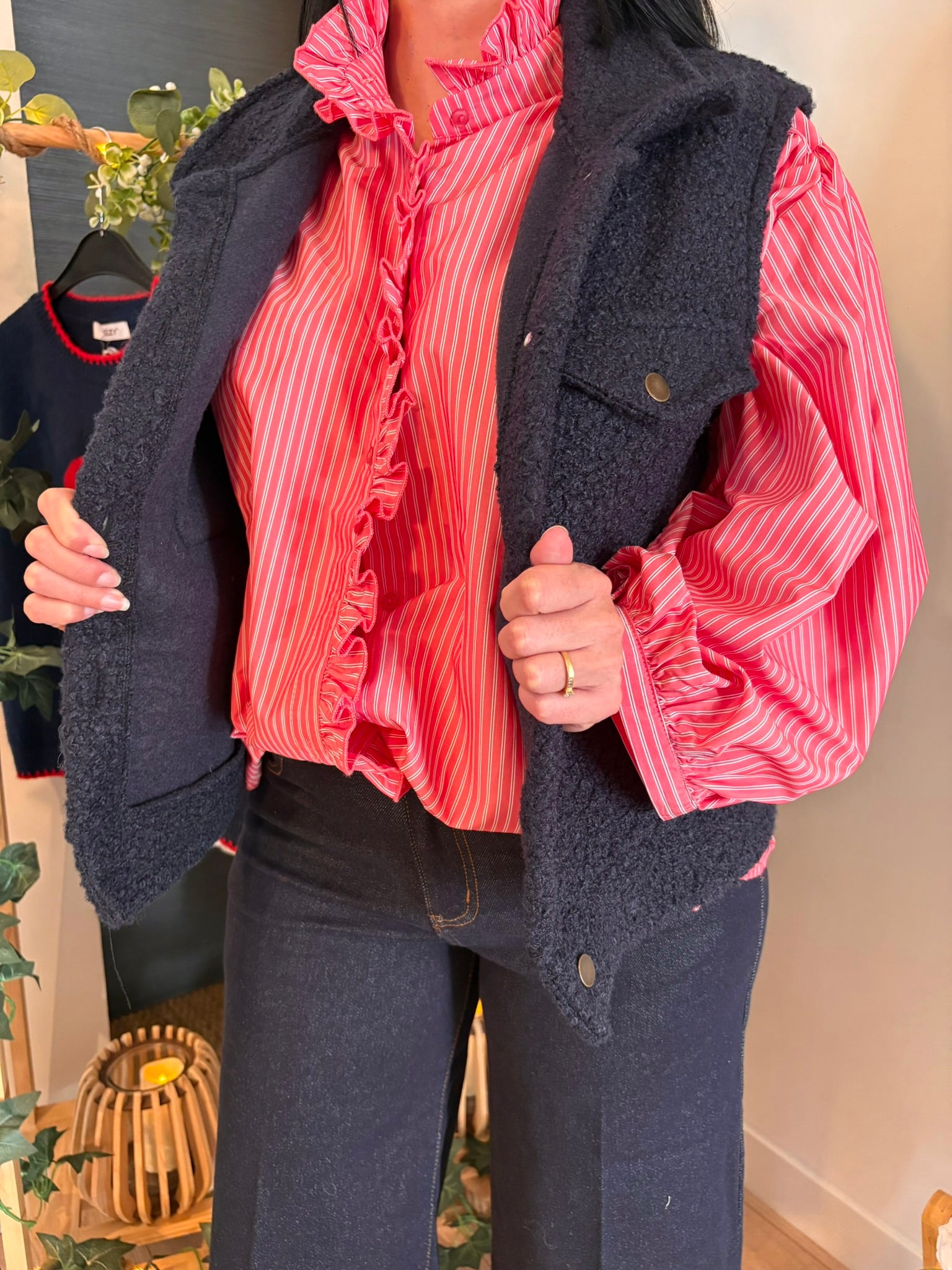 Veste sans manches NAVY