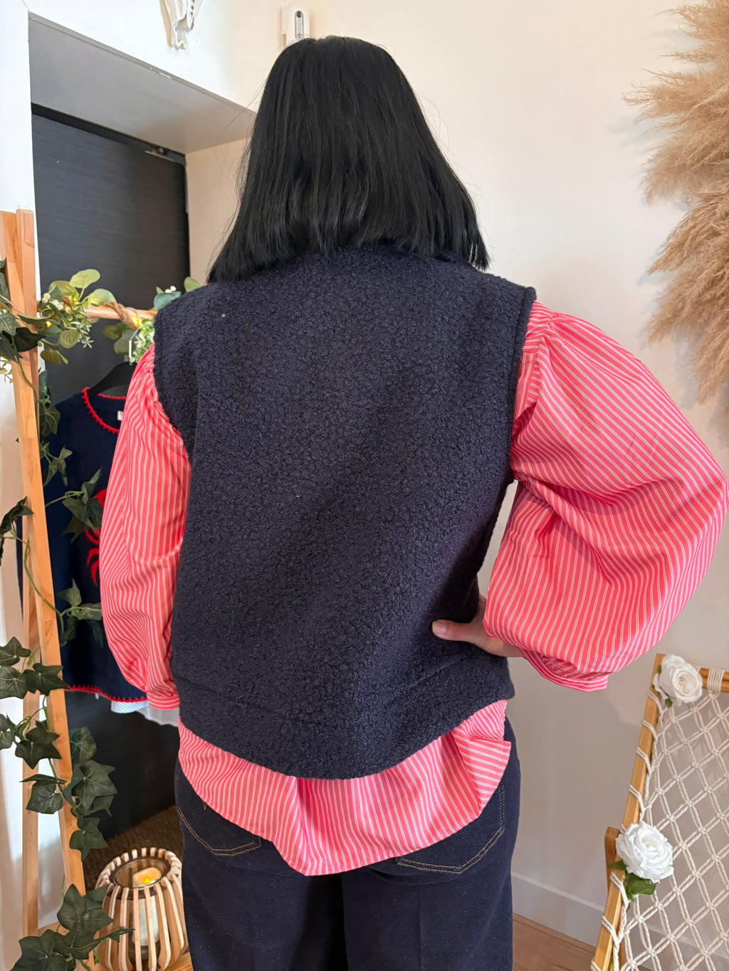 Veste sans manches NAVY