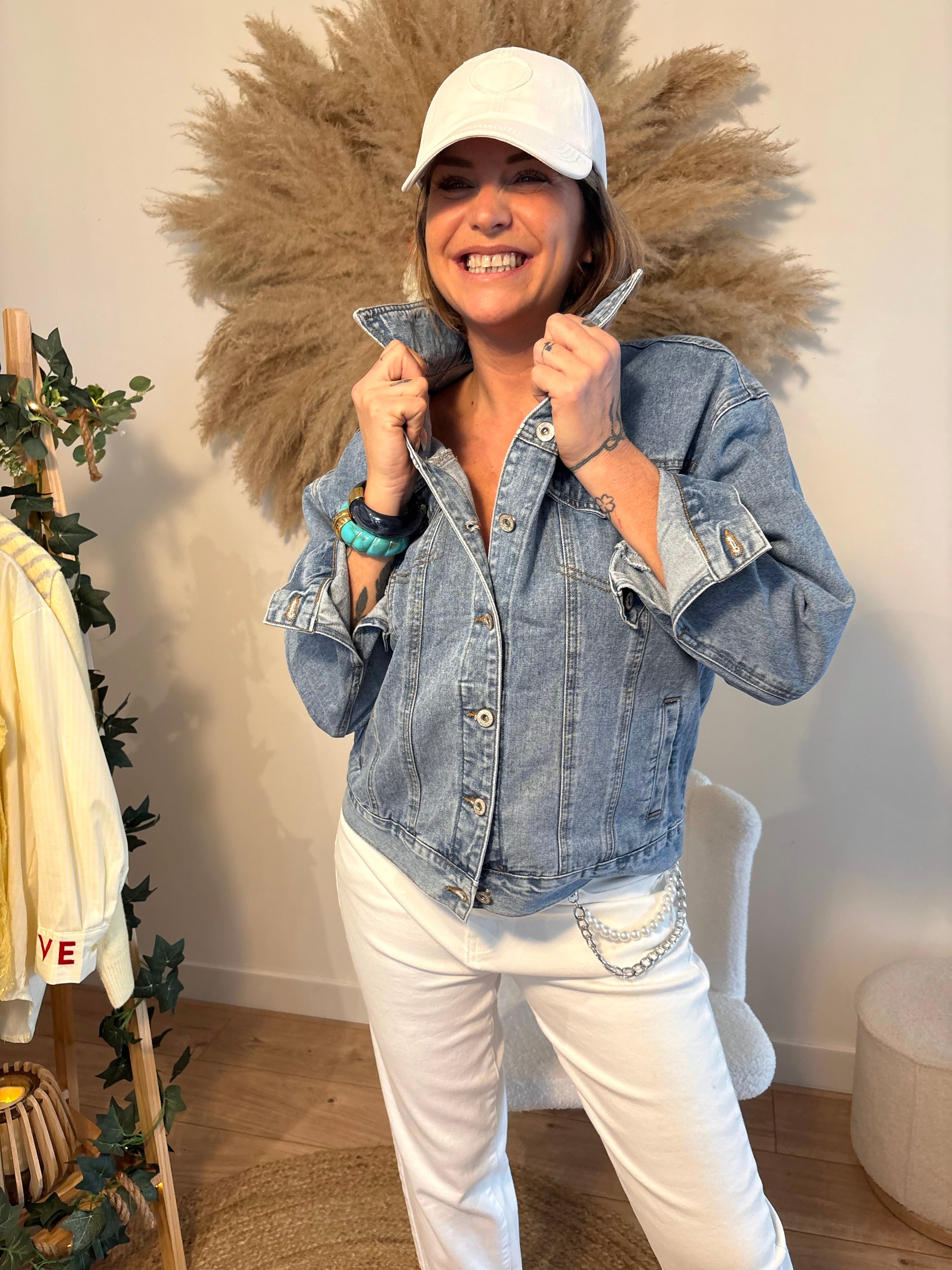 Veste en jean PALMBEACH