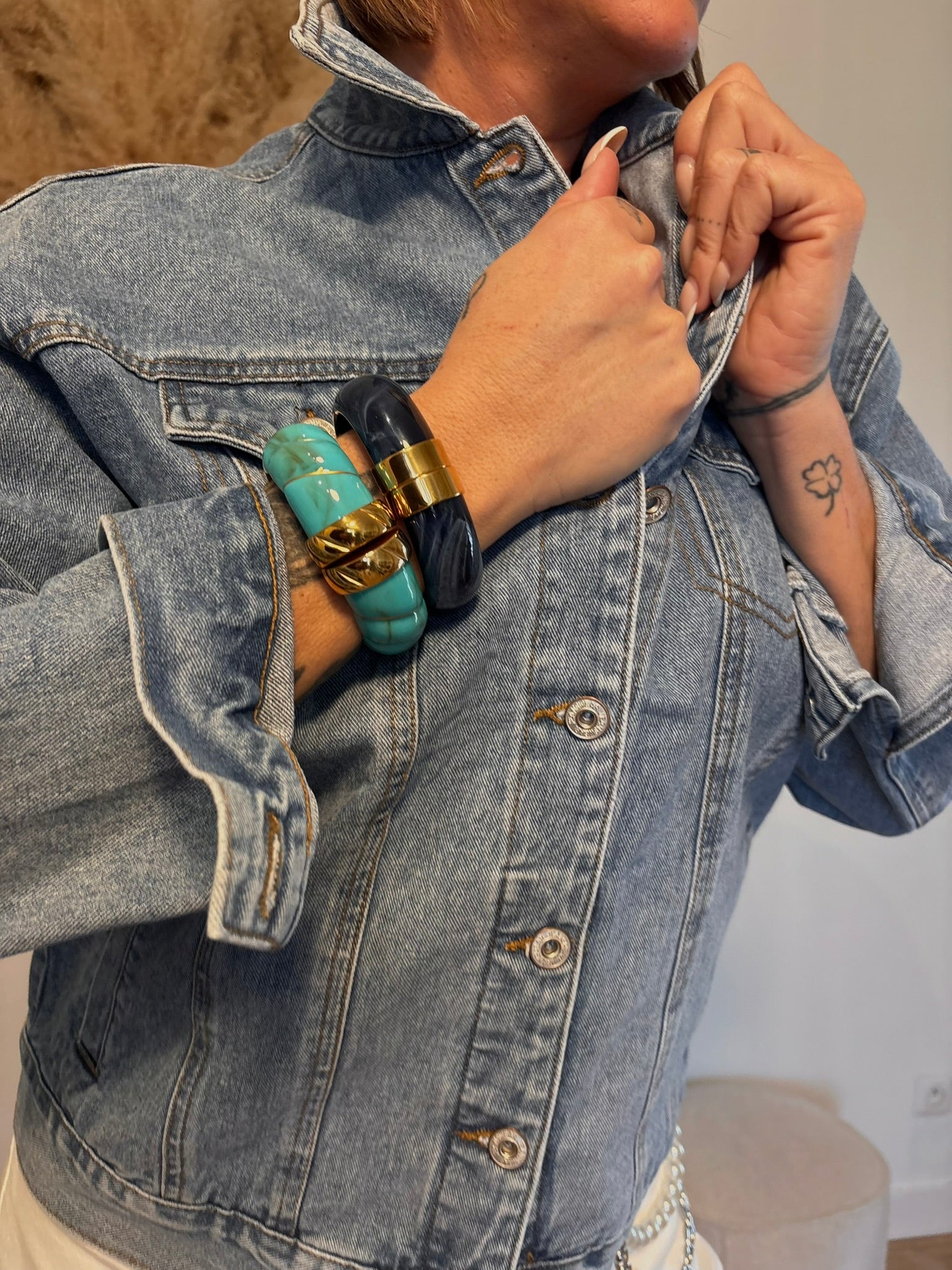 Veste en jean PALMBEACH