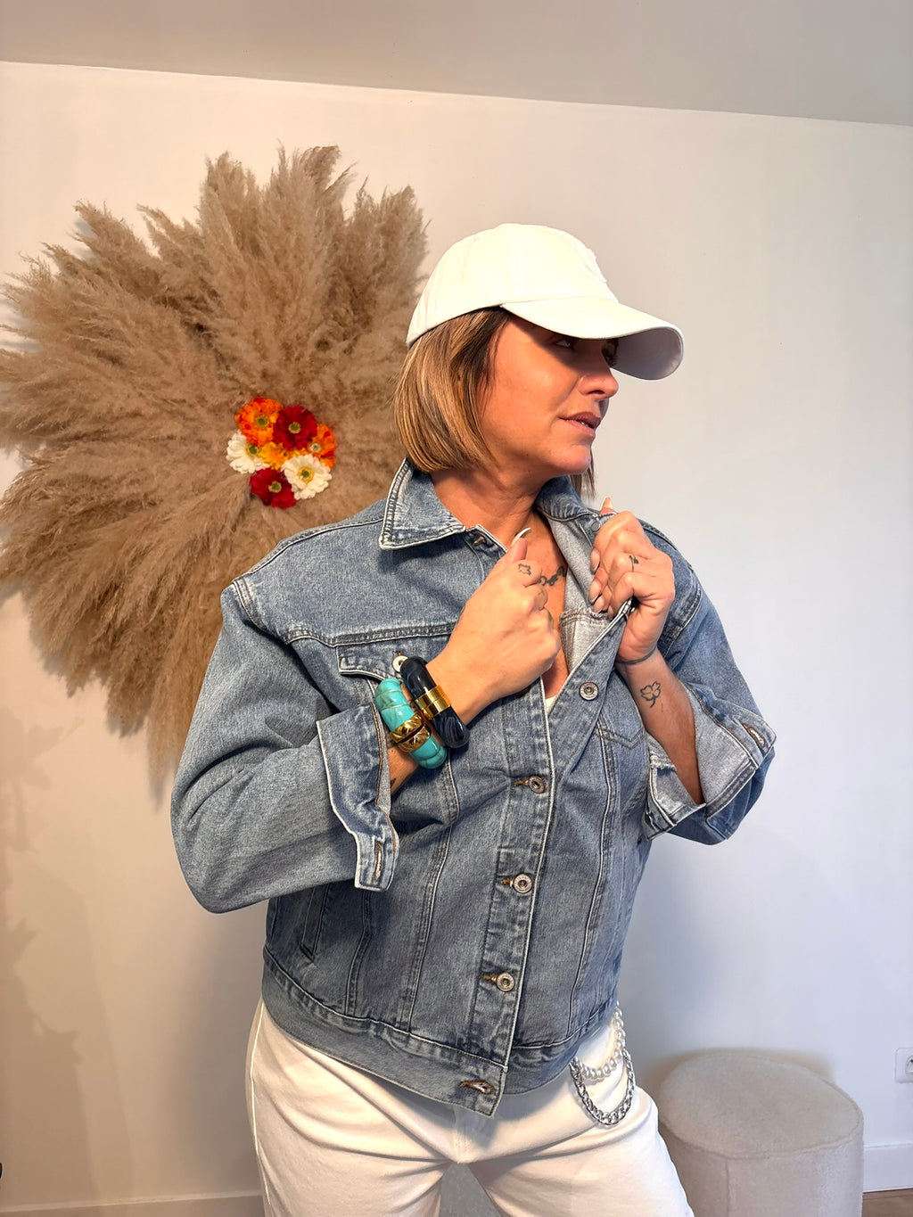 Veste en jean PALMBEACH