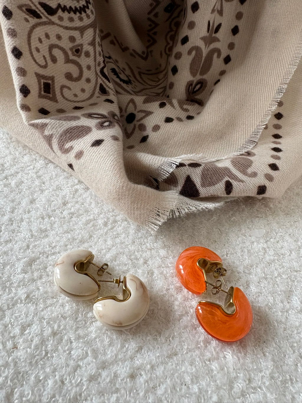 Boucles d'oreilles CORALIA