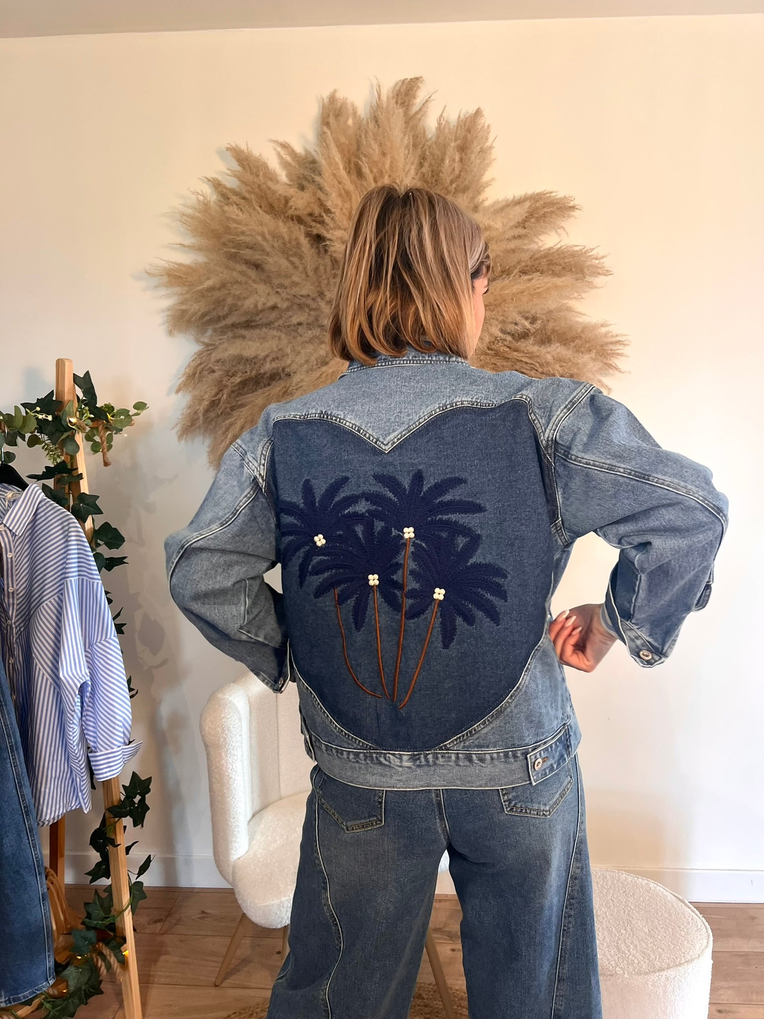 Veste en jean PALMBEACH