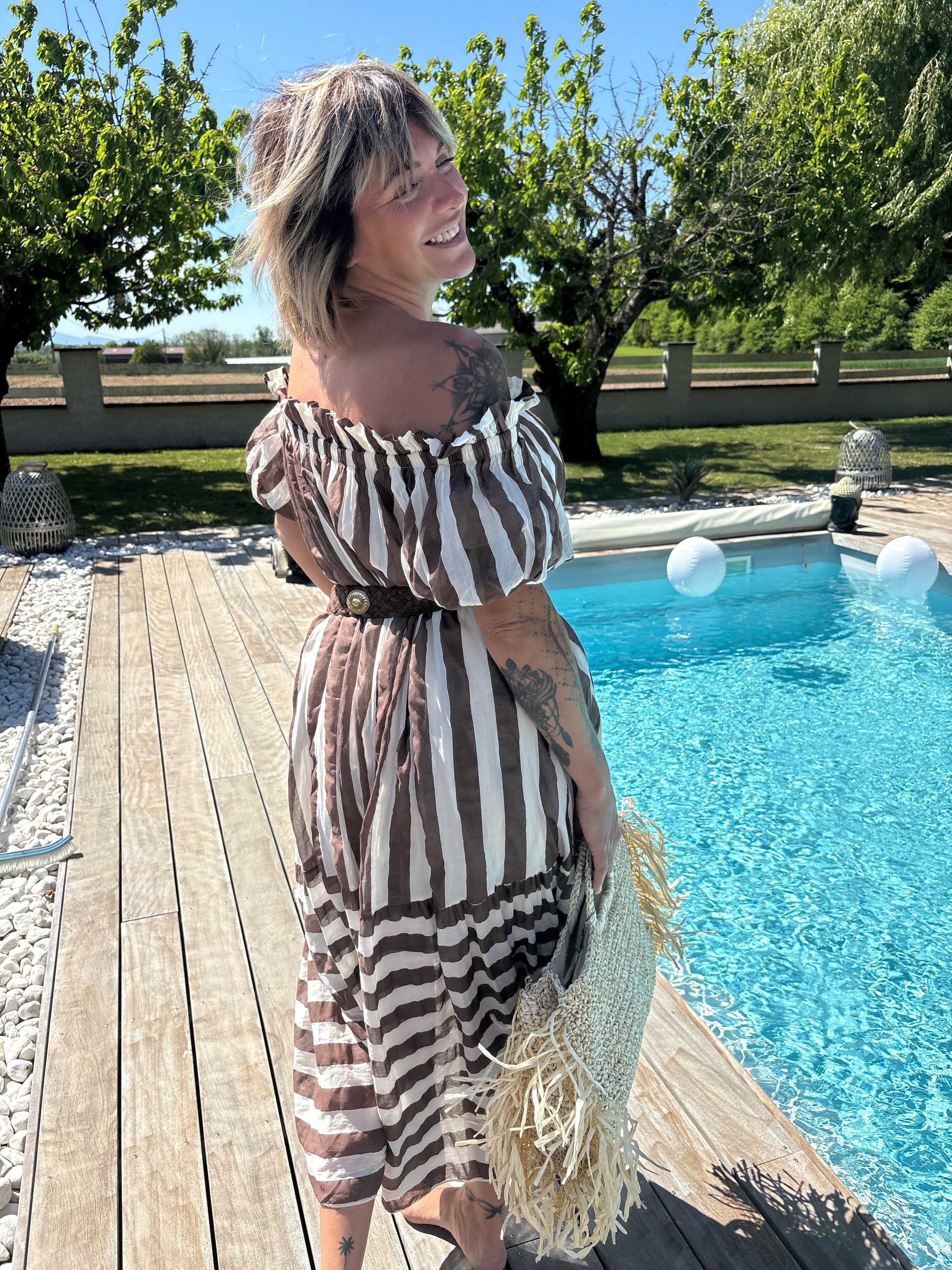 Robe longue AMELIA