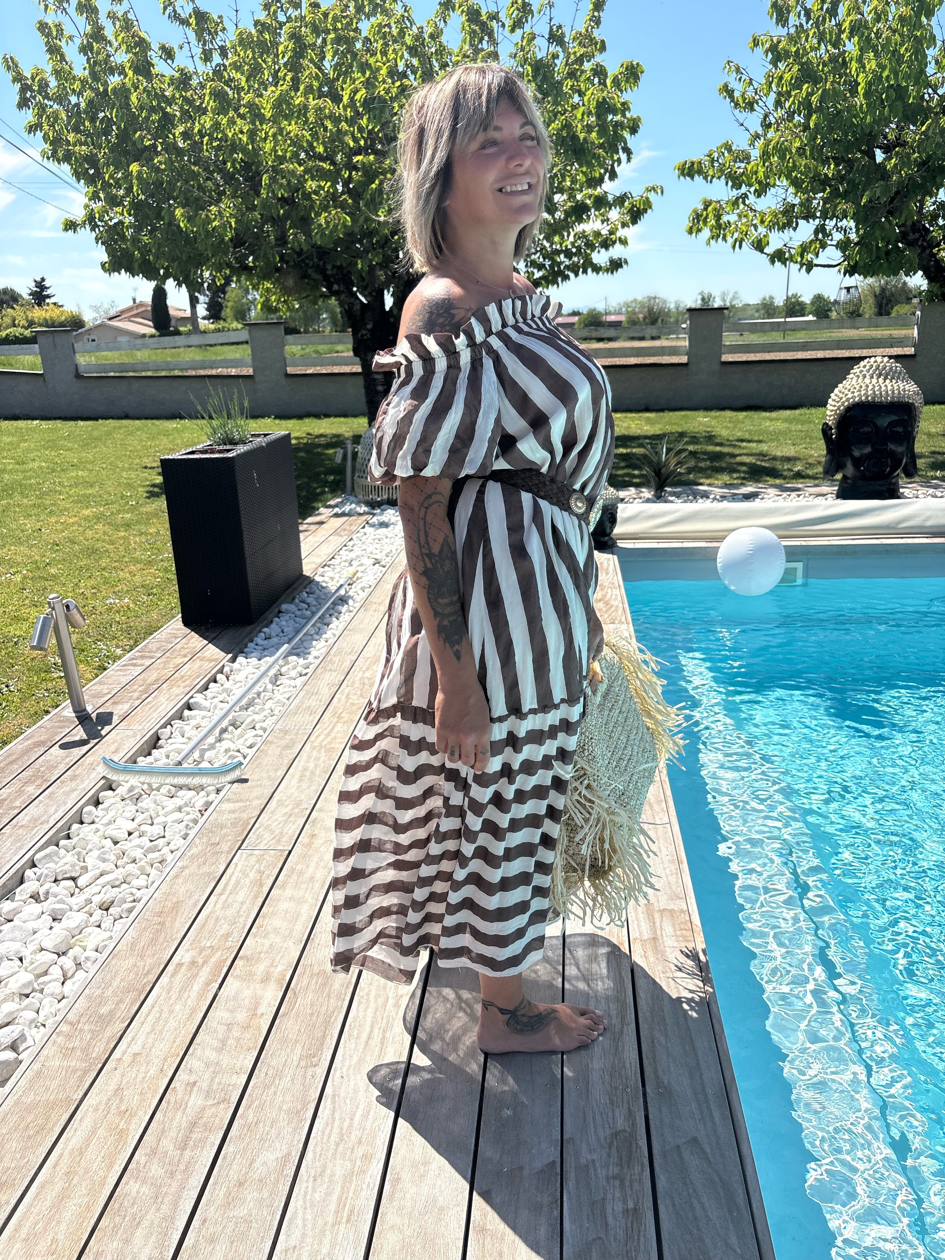 Robe longue AMELIA