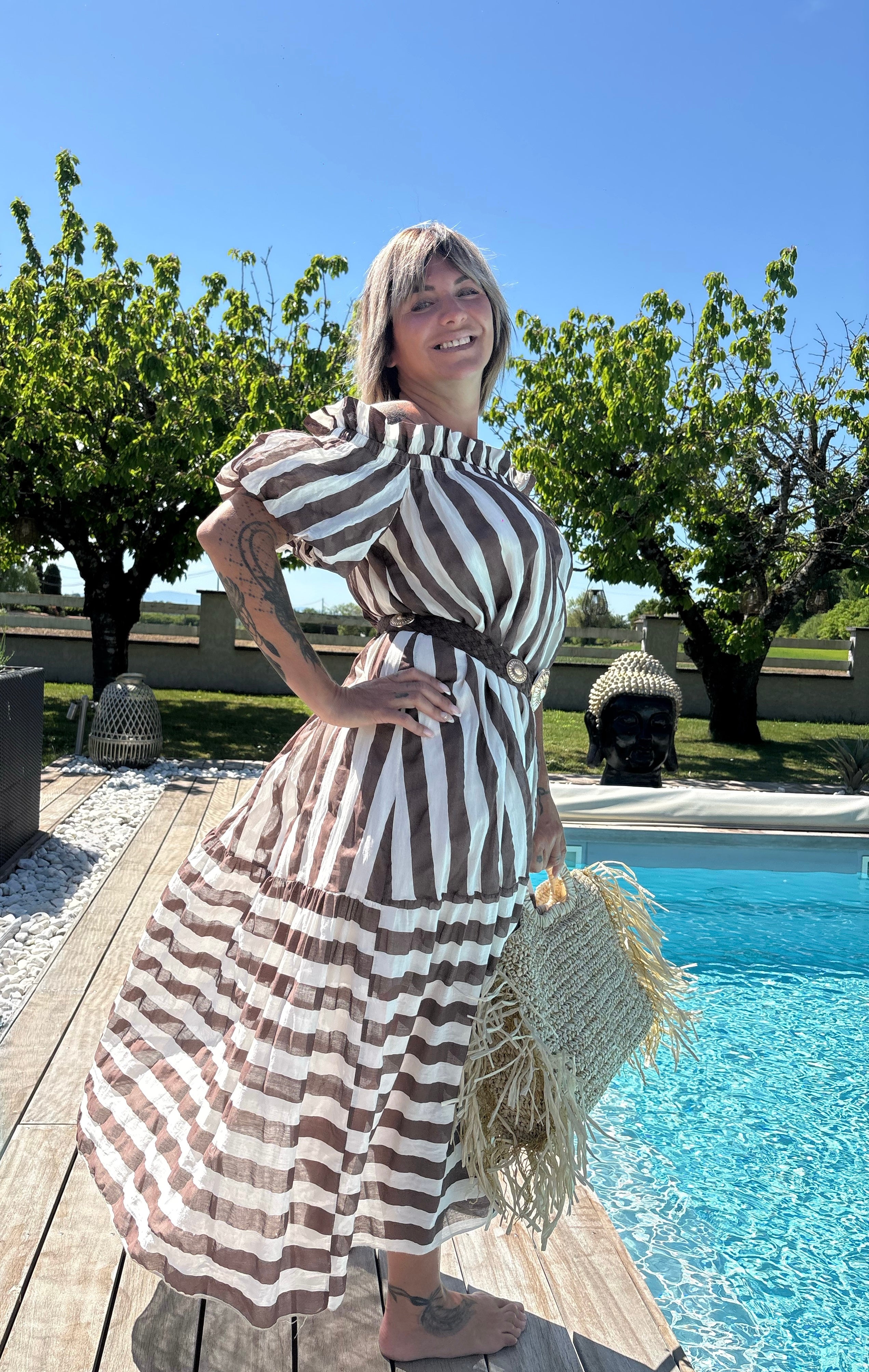 Robe longue AMELIA