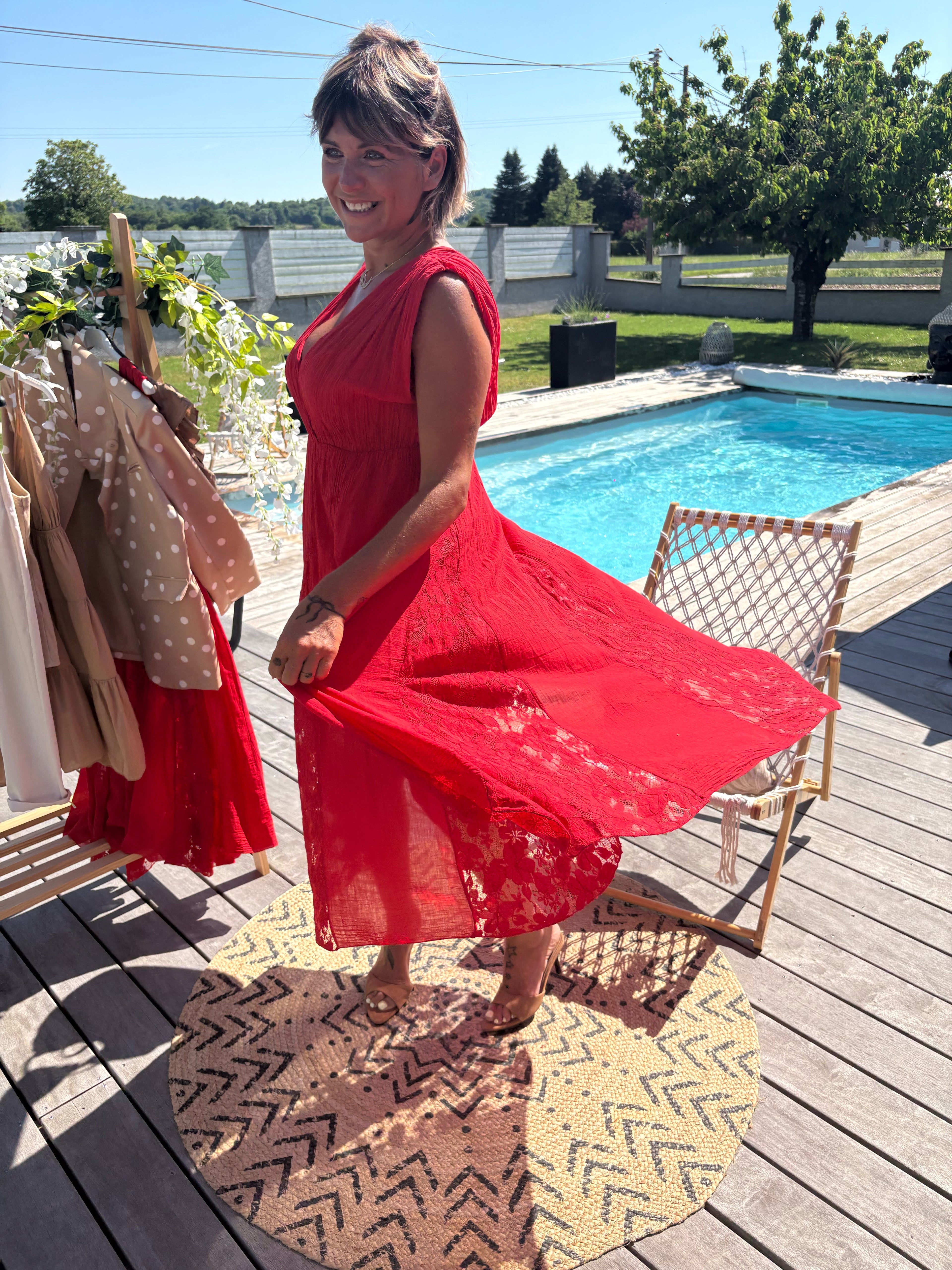 Robe longue SCARLETT