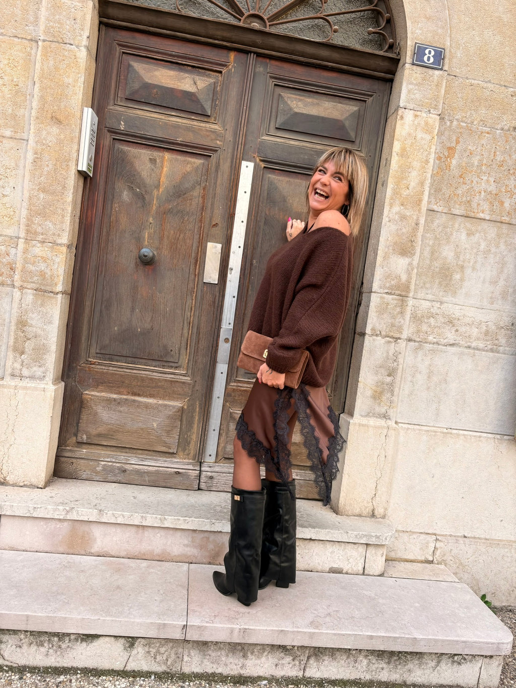 Robe satin COCOA MUSE